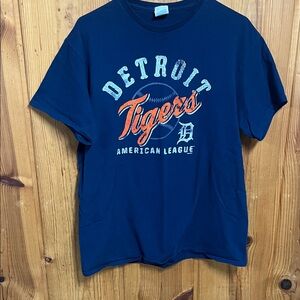 Detroit Tigers Blue T-Shirt